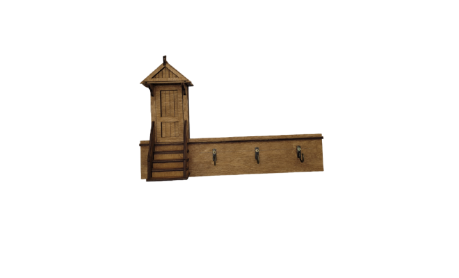 Ключница Дверь с крыльцом