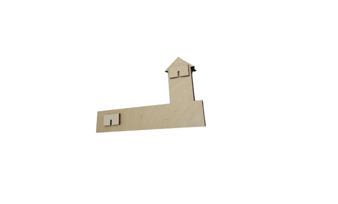 Ключница Дверь с крыльцом